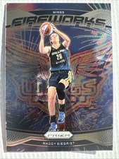 2024 Panini Prizm WNBA - Fireworks Maddy Siegrist #10