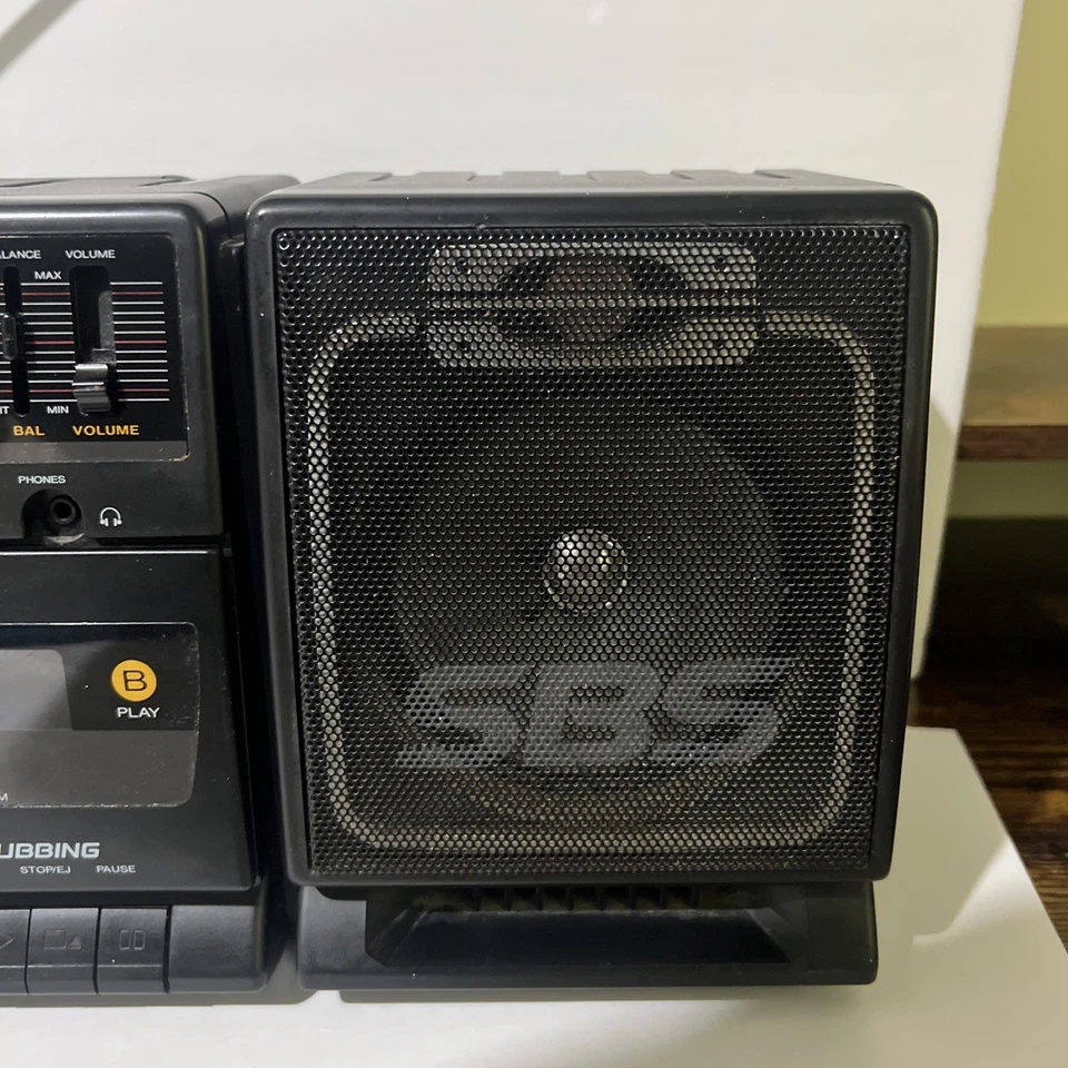 Radio Doble Cassette Grabadora Estéreo Samsung PD-770 DE COLECCIÓN MUY LIMPIA PARA LA EDAD Foto 4 de 4