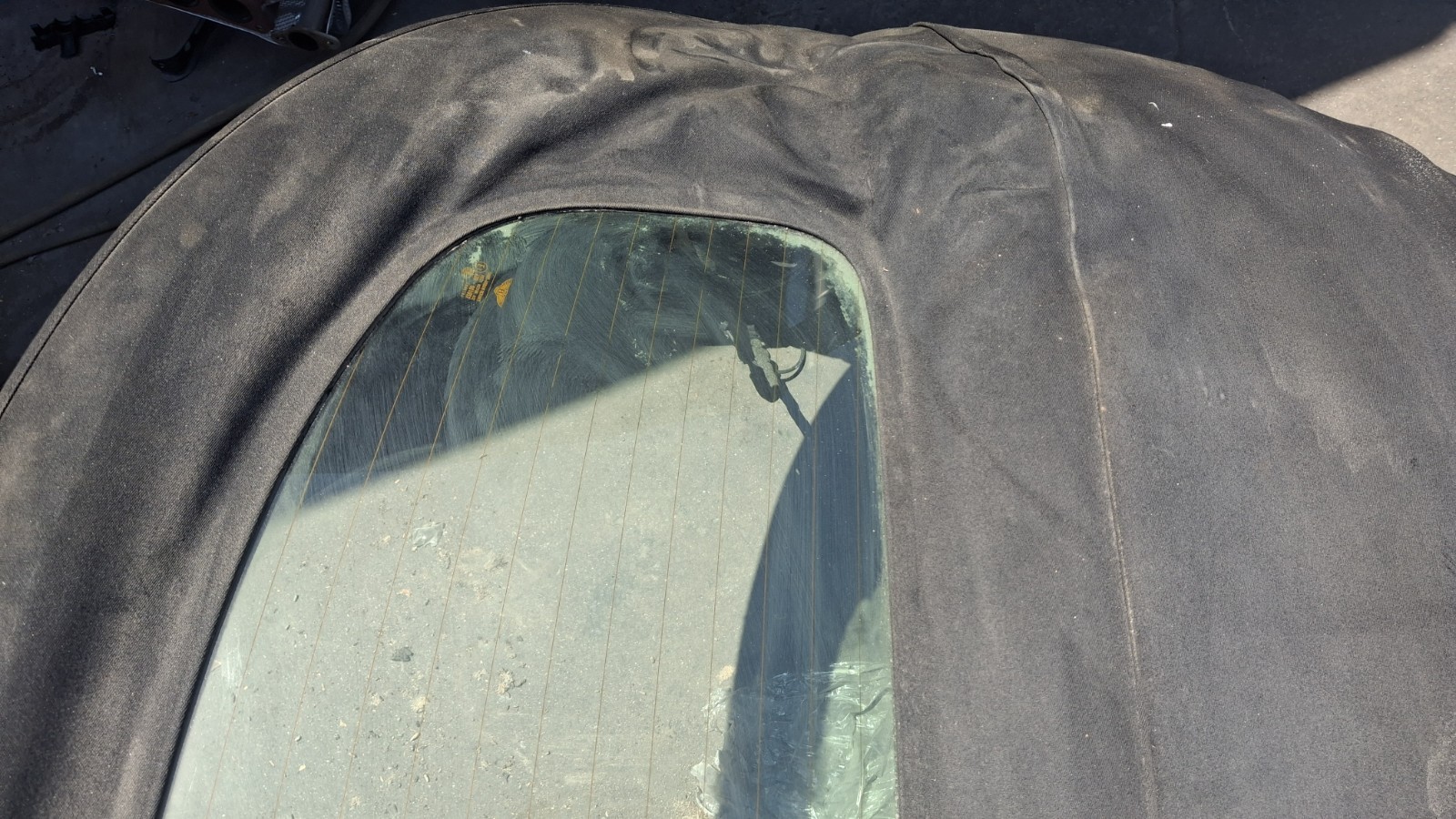 07-11 Bentley Continental GTC Convertible Soft Top Roof Black OEM 