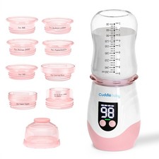 CuddleeBaby Portable Bottle Warmer for Travel, Cordless Baby Bottle Warmer, Rech