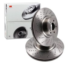 2x NK BREMSSCHEIBEN 360mm BELÜFTET VORNE passend für MERCEDES S-KLASSE | 203383