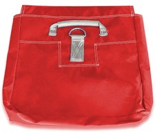 Red Vinyl Sandbag Cover Anchor 50 Lb Capacity Heavy Duty 10 Pack LOT Open Box