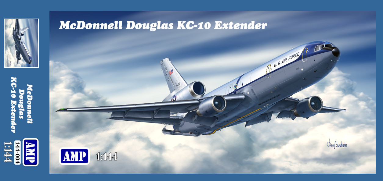 AMP 144-004 - 1/144 - McDonnell Douglas KC-10 Extender/ Scal