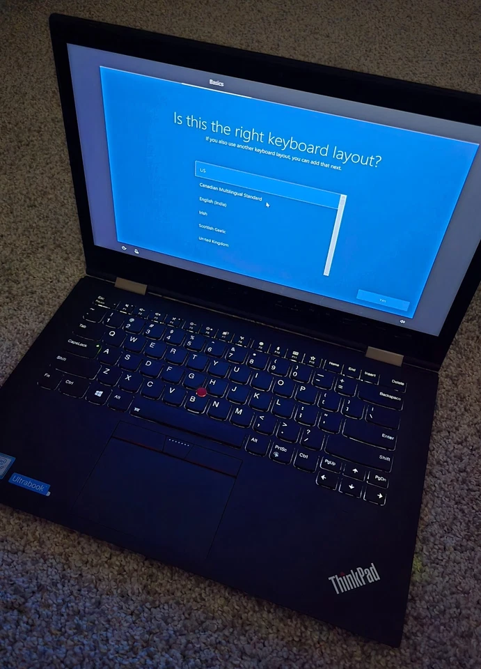 Lenovo ThinkPad Yoga Ultrabook 14" i7 7ª generación 16 GB 500 GB SSD  Foto 4 de 4