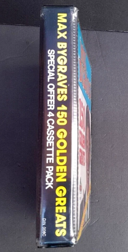 MAX BYGRAVES: 150 GOLDEN GREATS / SPECIAL OFFER, 4 AUDIO CASSETTES BOX SET - GC. - Image 3 of 4