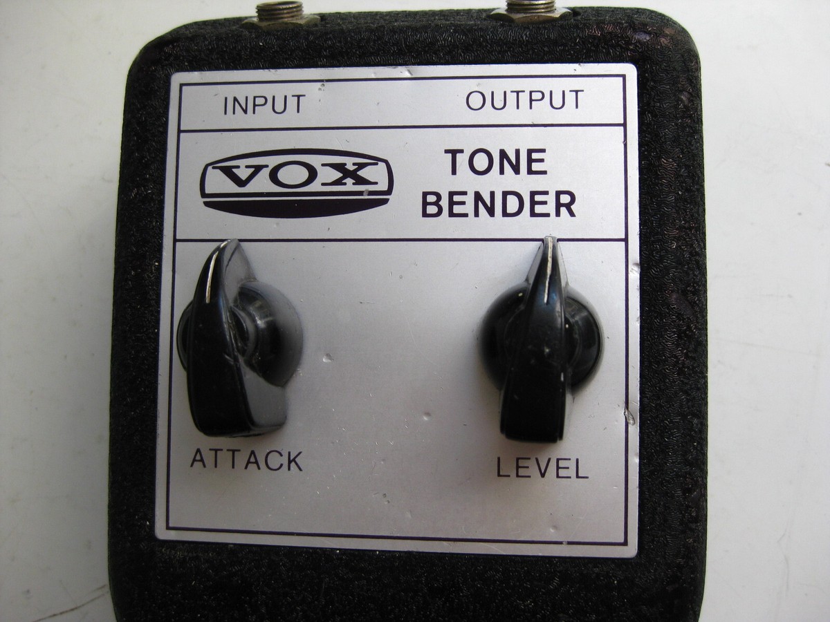 Genuine 60's Vintage Vox Tone Bender Fuzz Guitar Effect