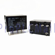 10Pcs HONGFA JQX-116F-1-024DP-2HTW Power Relay 6Pin 25A 277VAC