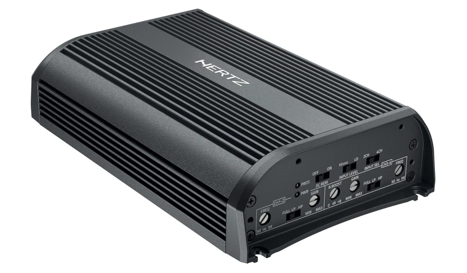 Hertz SP 4.900 Compact 4-Channel Amplifier Class D 1000W, Great for Motorcyles - Image 3 of 4