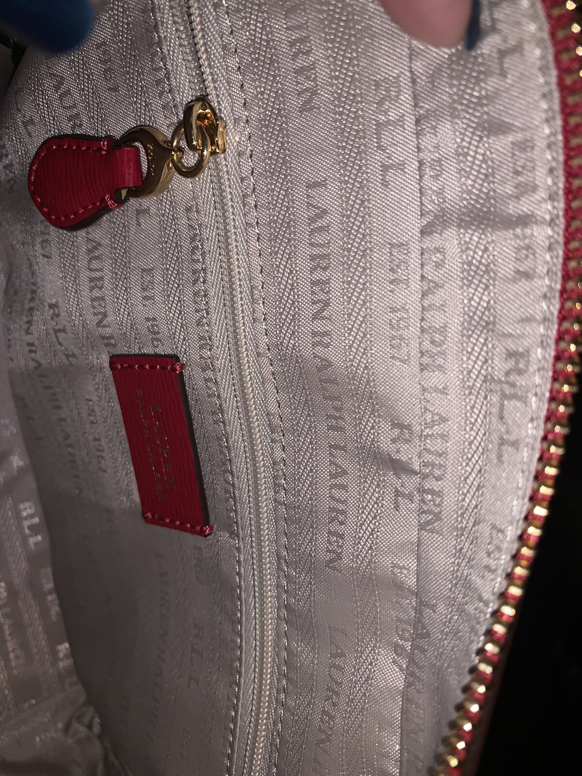 LAUREN RALPH LAUREN Bennington Camera Bag Crossbody R… Gem