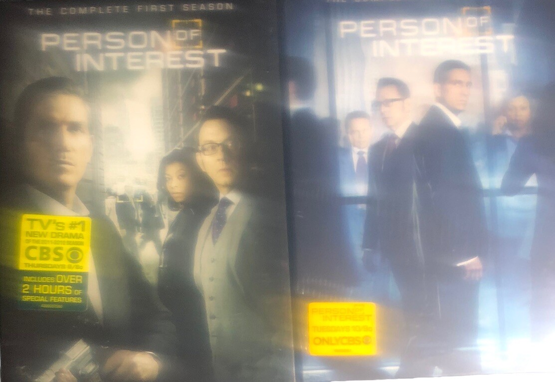 Person of Interest: Seasons 1 & 2 [DVD] Brand New ~Factory Sealed~