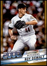 Roy Oswalt 2020 Topps Decades Best 5x7 Gold #DB-80 7/10 Astros