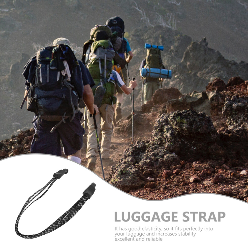 Cargo Straps Elastic with Hooks Heavy Duty Cord Backpack Luggage Bike ...