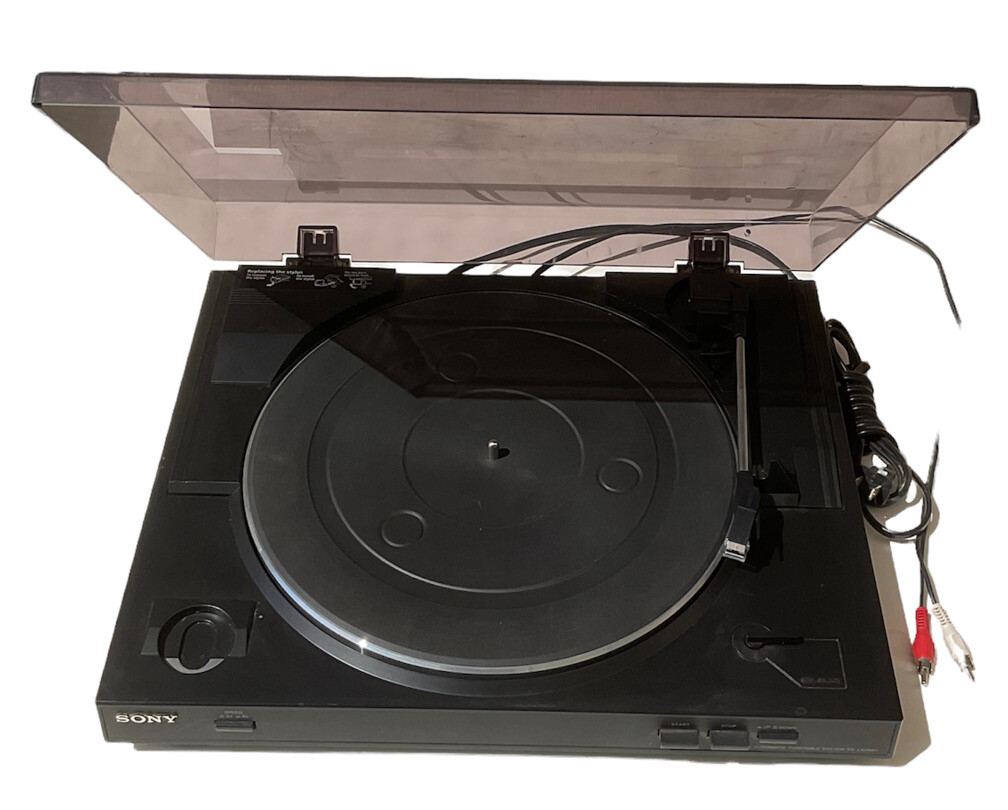 Sony Stereo Full Automatic Turntable System Model PSLX250H Record
