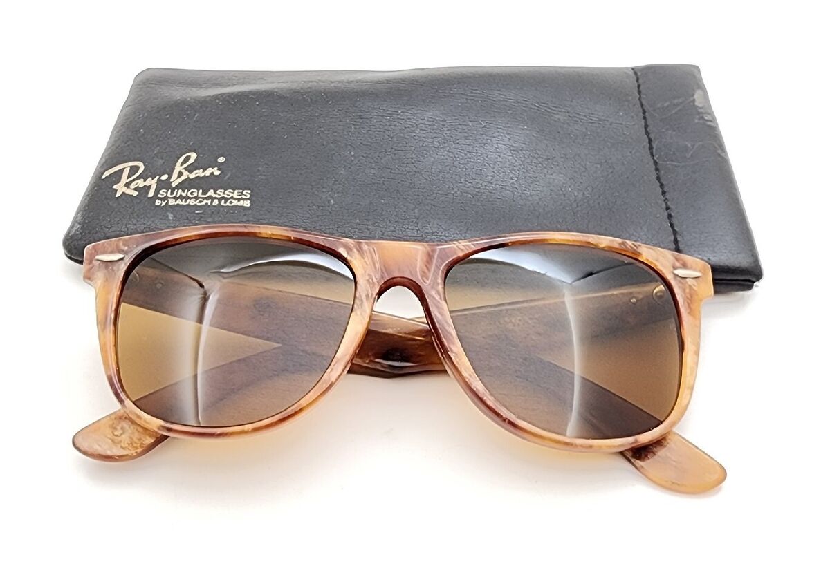 Vintage B&L Ray Ban Bausch & Lomb B15 Brown Wayfarer II Vintage B&L Ray Ban Bausch & Lomb B15 Brown Wayfarer II