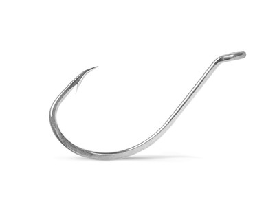 50-pack Size 2/0 VMC Octopus Hooks - Faultless Octopus - Nickel - 9299 - 2/0 VMC