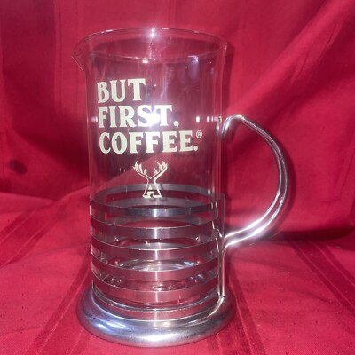 Alfred But First Coffee Stainless Steel Glass Carafe And Holder/handle Only  | eBay