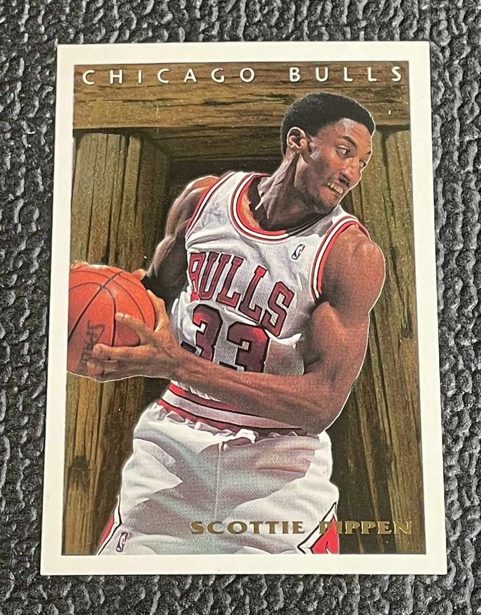 Topps Scottie Pippen Basketball Autographed Sports Trading Cards