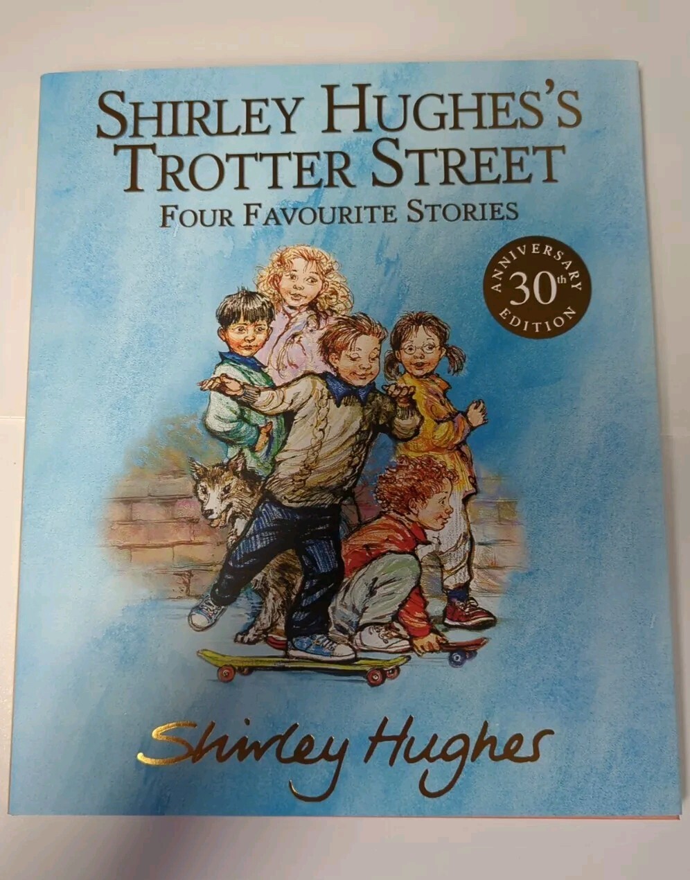 Shirley Hughes's Trotter Street: Four Stories In New Hardcover Book Great Gift