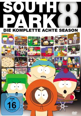 SOUTH PARK: SEASON 8 AMARAY  3 DVD NEU ERIC STOUGH/+