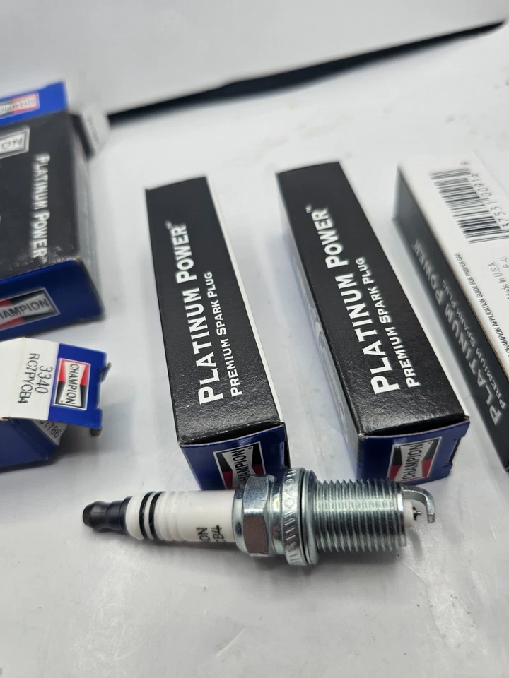 (QTY 4) Champion Platinum Spark Plug 3340 RC7PYCB4 for 2009 Honda S2000 - Image 2 of 4