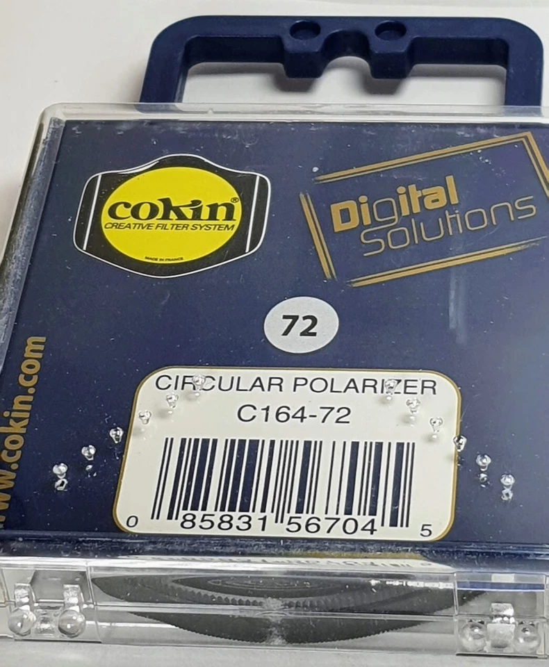 Cokin 72mm Circular Polarizer CPL Glass Lens Filter P-CL 72 mm 72 PL-C France - Image 4 of 4