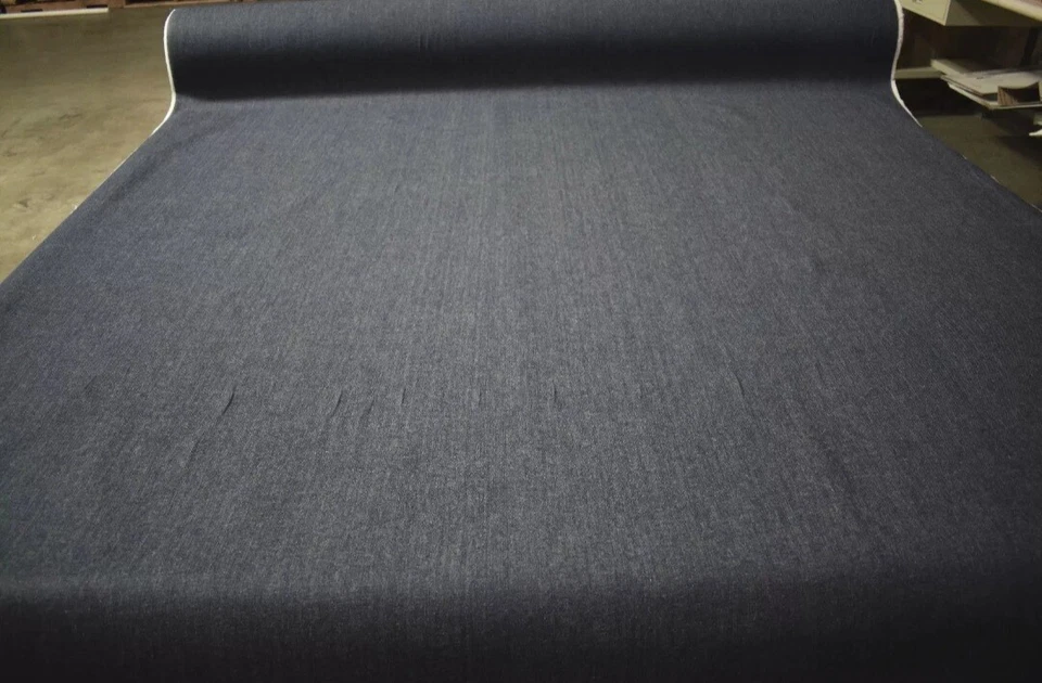 Indigo Denim Upholstery Apparel Fabric 10 oz 100% Cotton 60"-66" Wide - by Yard - Image 4 of 4