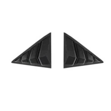 For Cadillac CT4 ATS Paint Black Rear Side Window Quarter Louver Cover Trim 2PCS