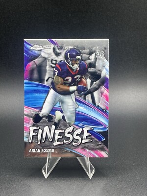 2024 Topps Chrome #F-17 Arian Foster Finesse Houston Texans
