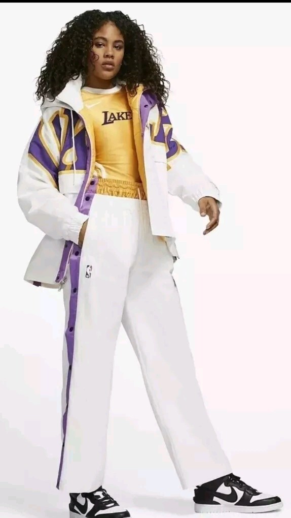 Nike AMBUSH Los Angeles Lakers パンツ Nike X Ambush LA Lakers NBA Collection Women's White Gold