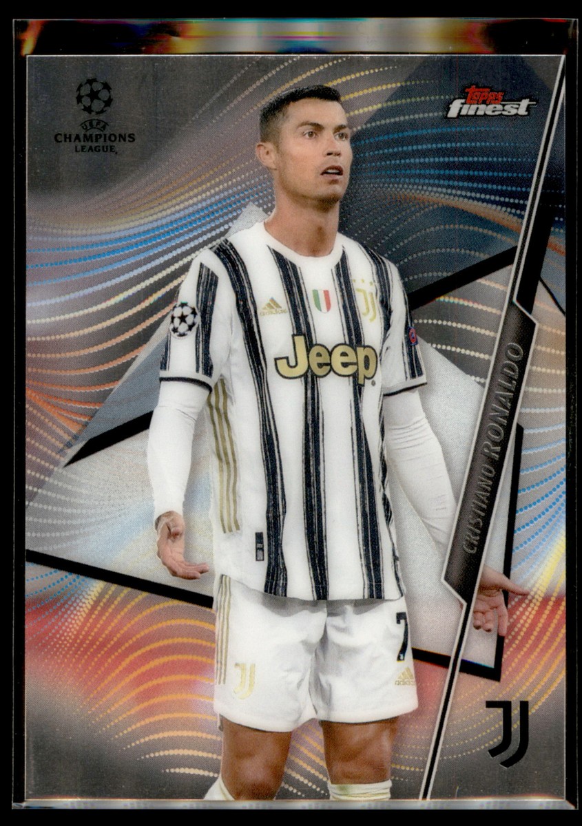 2020-21 Topps Finest UEFA Champions League Base #1 Cristiano