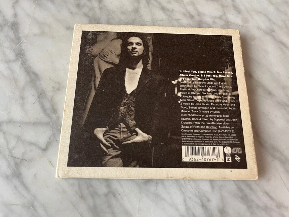 Depeche Mode I Feel You CD Maxi Single Digipak 1993 Sire 9 40767-2 Dave Gahan - Image 3 of 3