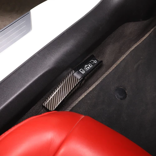 Cubierta interior de fibra de carbono ABS para consola central para Corvette C8 2020-2025 - Imagen 55 de 131