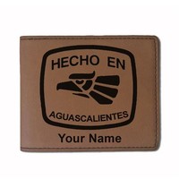 Personalized Custom Wallet - Hecho En Aguascalientes Personalized Custom Wallet - Hecho En Aguascalientes