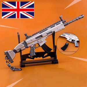 170mm fortnite game metal scar rifle display stand - fortnite what does scar stand for