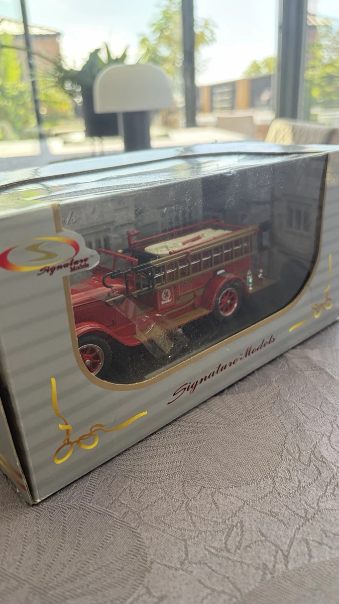 Signature Models REO Fire Engine 1928 Brooks Pompiers – 1/32 – Boîte