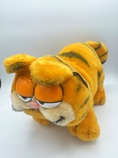 Vintage 1981 Fun Farm 12" Garfield Cat Standing Plush Comic Strip Toy