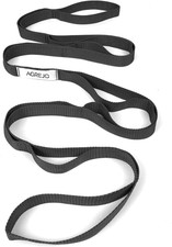 Stretching Strap Yoga Strap Physical Therapy for Home Workout, 10 Loops Non-Elas