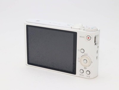 Sony Cyber Shot DSC-WX350 White Digital Camera 18.2MP 20x Zoom