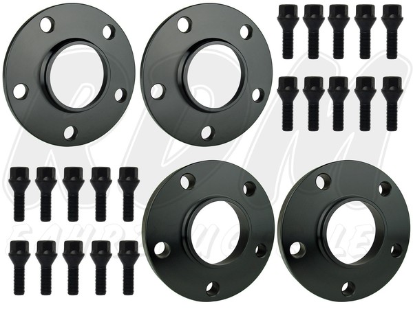 Spurverbreiterung Va 20Mm Ha 40Mm Bmw 5Er E39 M5 5X120 74.1 + Radschrauben Scc-image