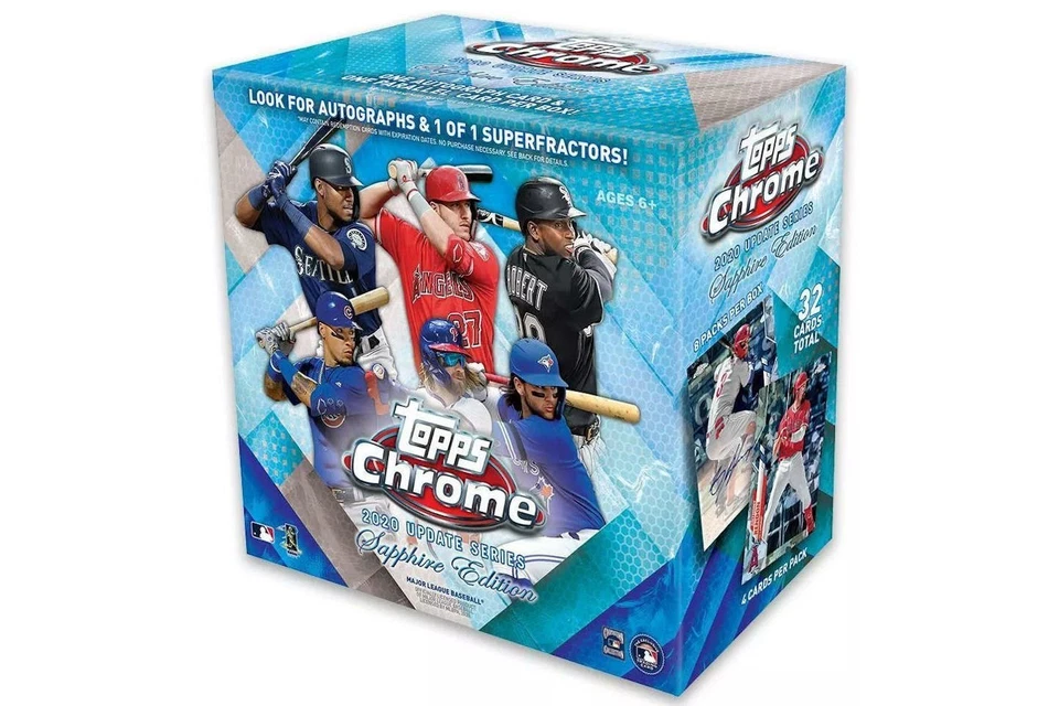 2020 Topps Chrome Sapphire Update MLB Pick Your Card - Image 2 of 2