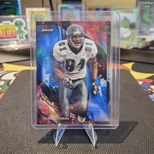 Terrell Owens - 2024 Topps Finest #145 (Uncommon) Blue Refractor Eagles /150