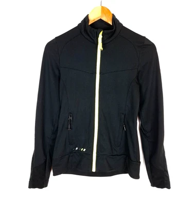 Pull femme Engelbert Strauss taille XS noir Full Zip Mock Neck polyester - Photo 1/4