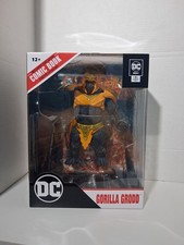 2022 McFarlane DC Direct Gorilla Grodd With comic Book 12  Action Figure