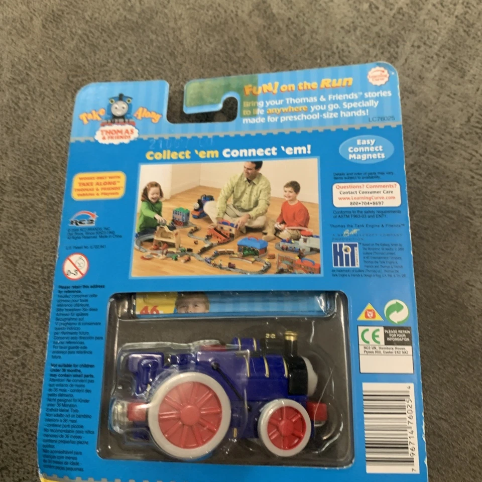 Thomas & Friends Take Along Percy Diecast Train 2006 New Sealed Fast Shipping - Image 3 of 3