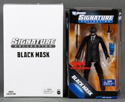 Mattel DC Signature Collection Black Mask 6'' AF 2012 with White Box New