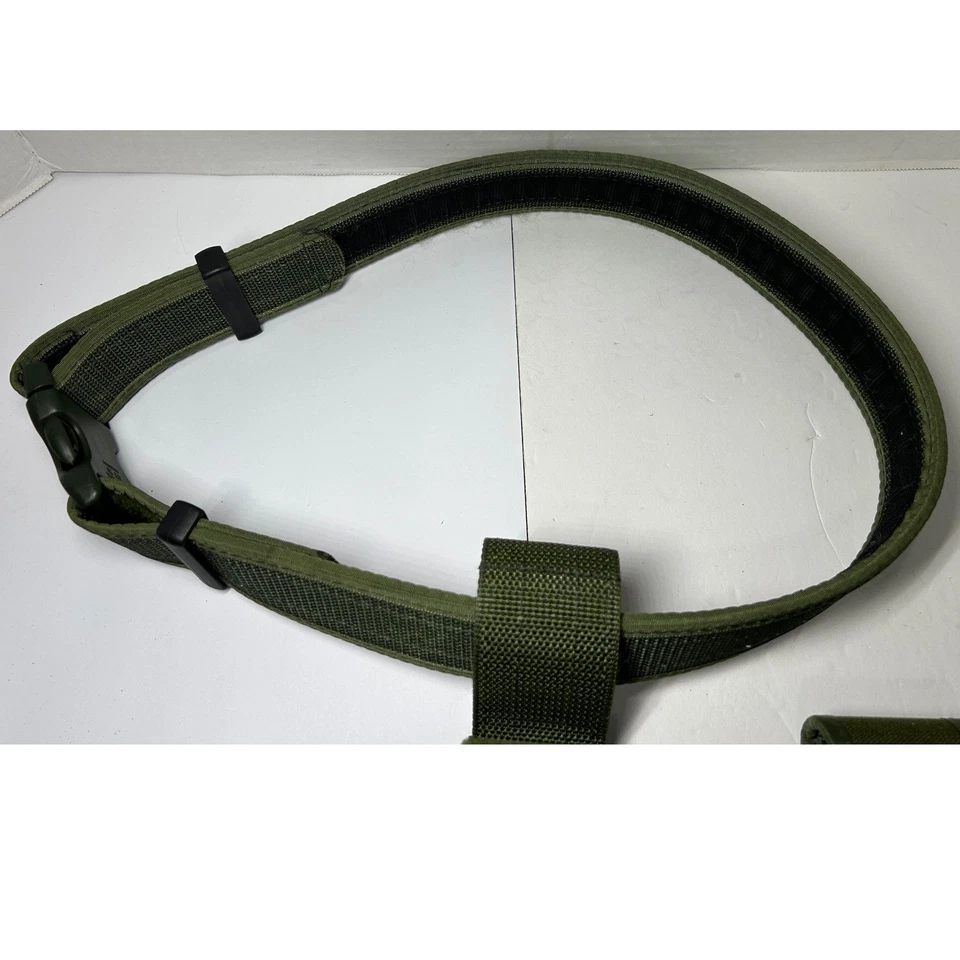 Juego de bolsa de cinturón táctica para muslo verde oliva Tío Mikes Sidekick talla M Foto 3 de 4