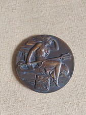 MÉDAILLE BRONZE DU CROISEUR "DUNKERQUE" PAR TURIN (1935)