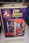 VTG 1987 Real Ghostbusters ORIGINAL Firehouse Display Box only 1980s RARE HTF