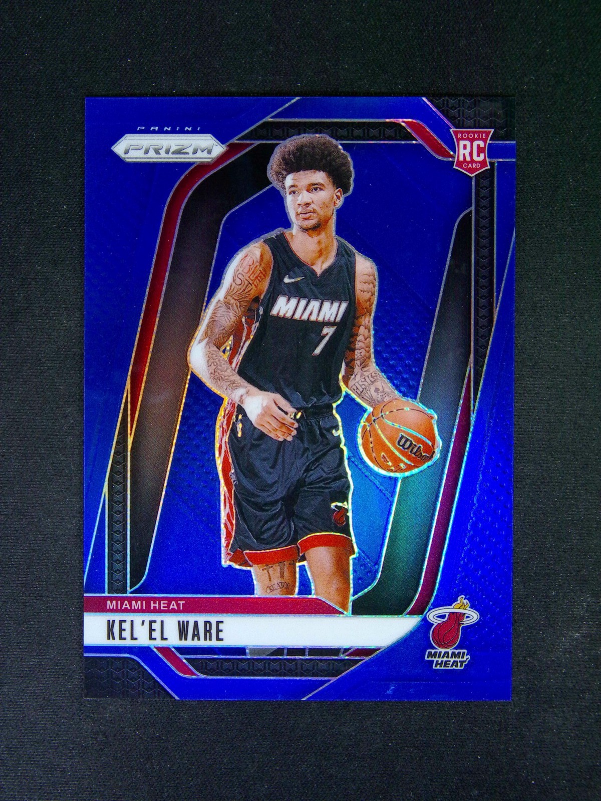 2024-25 Panini Prizm Kel'el Ware #248 RC Rookie Blue /199