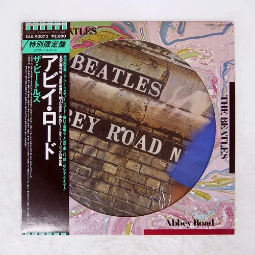 BEATLES ABBEY ROAD APPLE EAS90072 Japan OBI PICTURE VINYL VINYL LP